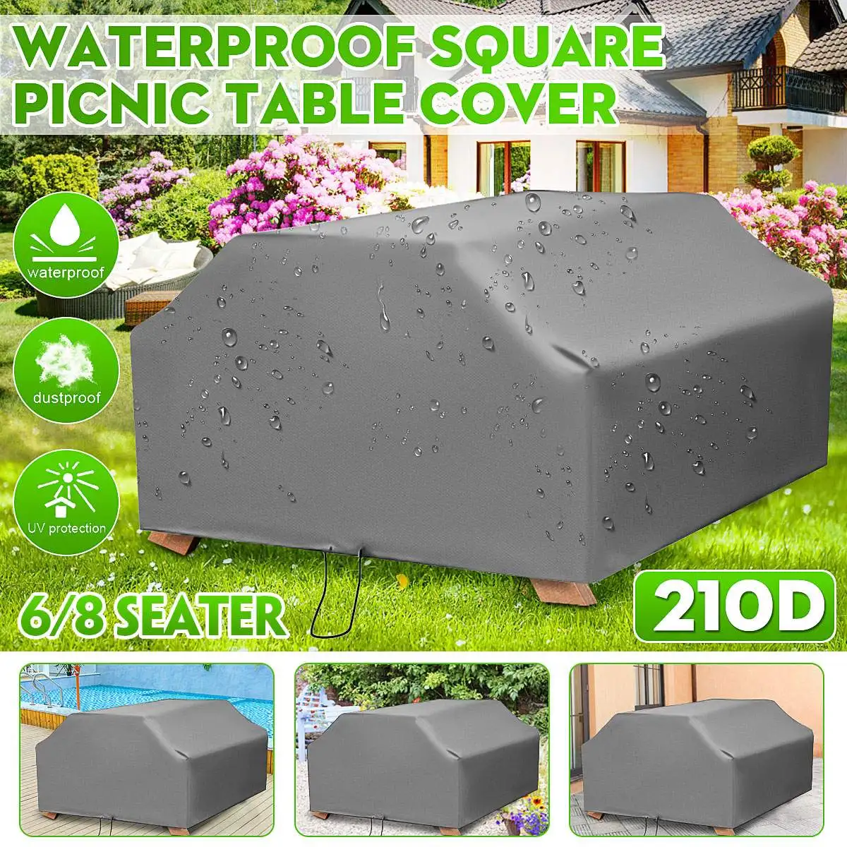 Outdoor Furniture Paint - 210D For 6/8 Seater Picnic Table