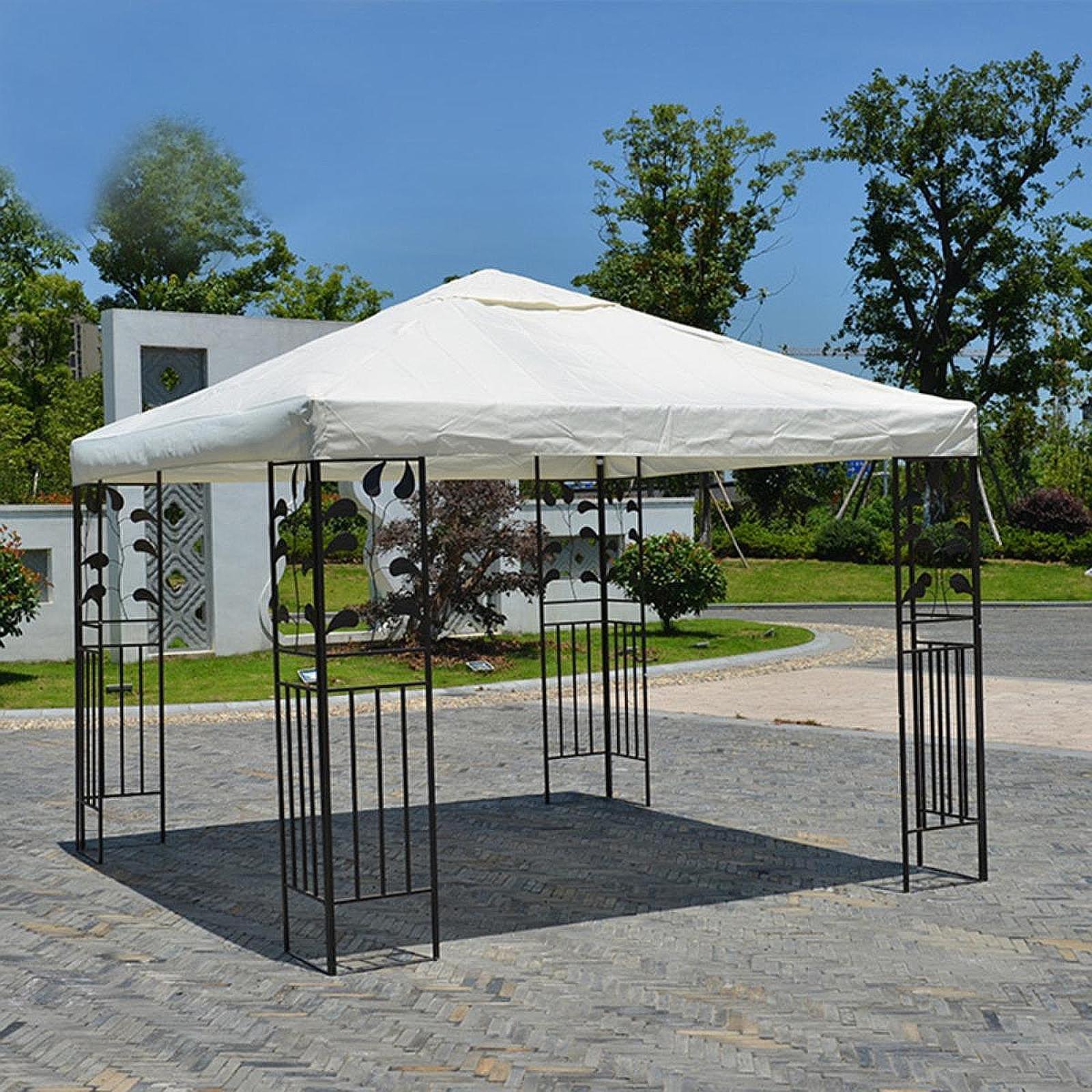 Canopy Top Cover with Air Vent - Outdoor Furniture Gazebo recension och pris