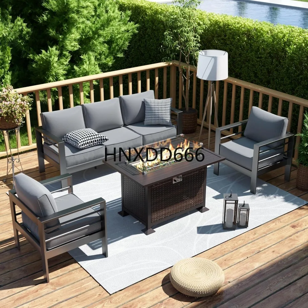 Patio Furniture Set with Fire  - Outdoor Furniture With Fire Pit recension och pris