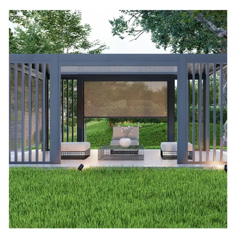 Outdoor Motorized Retractable  - Outdoor Furniture Gazebo recension och pris