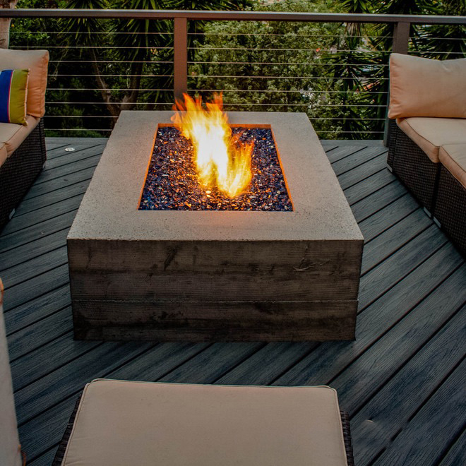 is-Modern Corten Steel Fire Pl - Outdoor Furniture With Fire Pit recension och pris