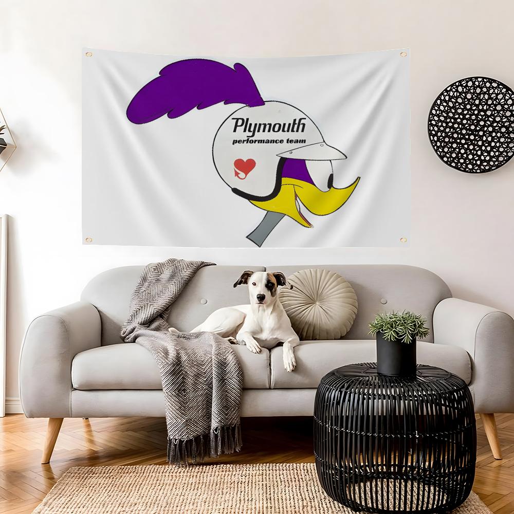 P-Plymouth R-Roadrunner Flags  - Outdoor Furniture Plymouth recension och pris