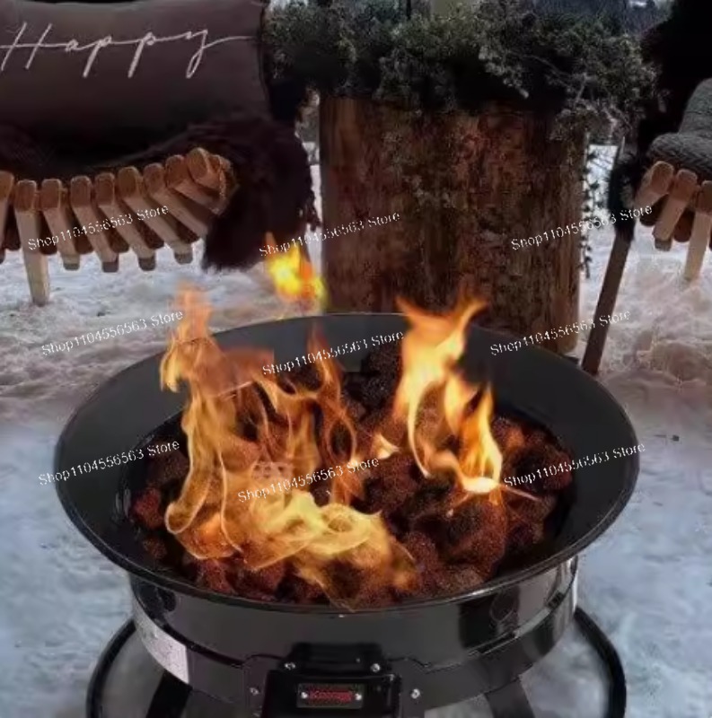 Portable Propane Fire Pit 58,0 - Outdoor Furniture With Fire Pit recension och pris