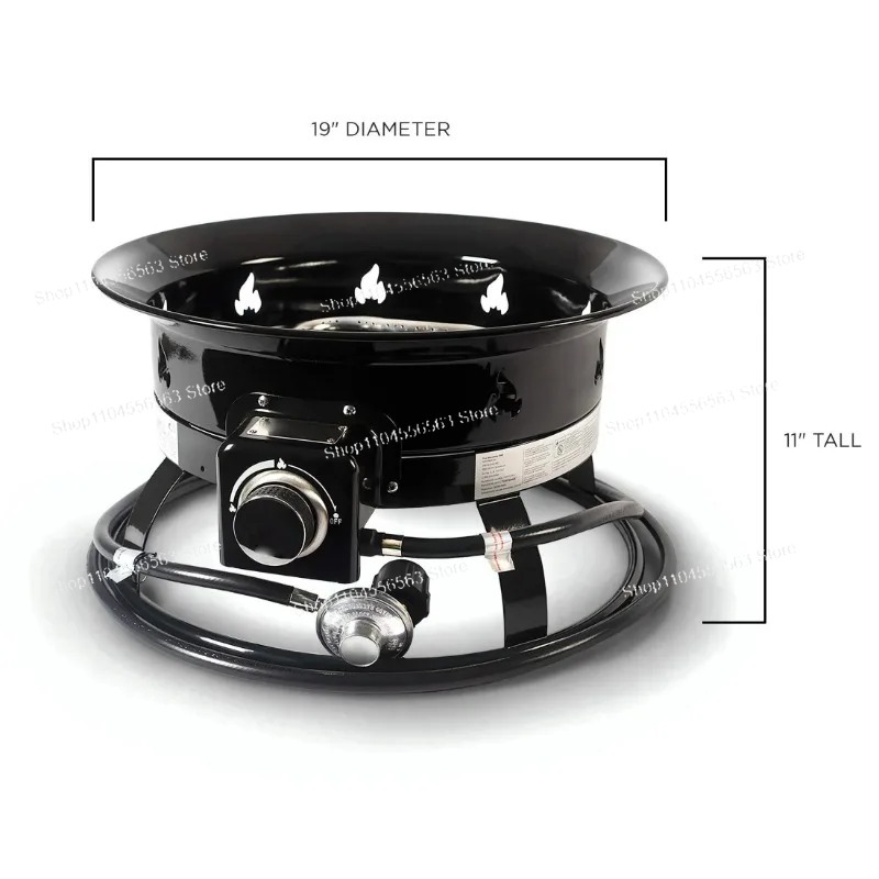 Portable Propane Fire Pit 58,0 - Outdoor Furniture With Fire Pit recension och pris