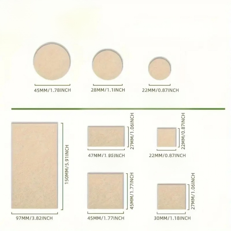 Self Adhesive Felt Furniture P - Bistro Table Set recension och pris