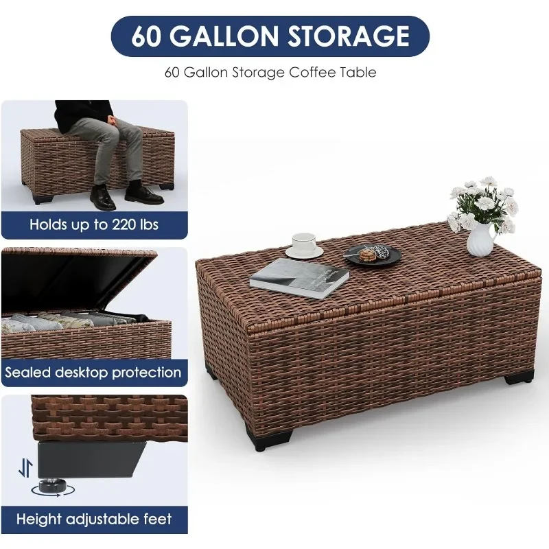 A Furniture Set with Fire Pit  - Outdoor Furniture With Fire Pit recension och pris