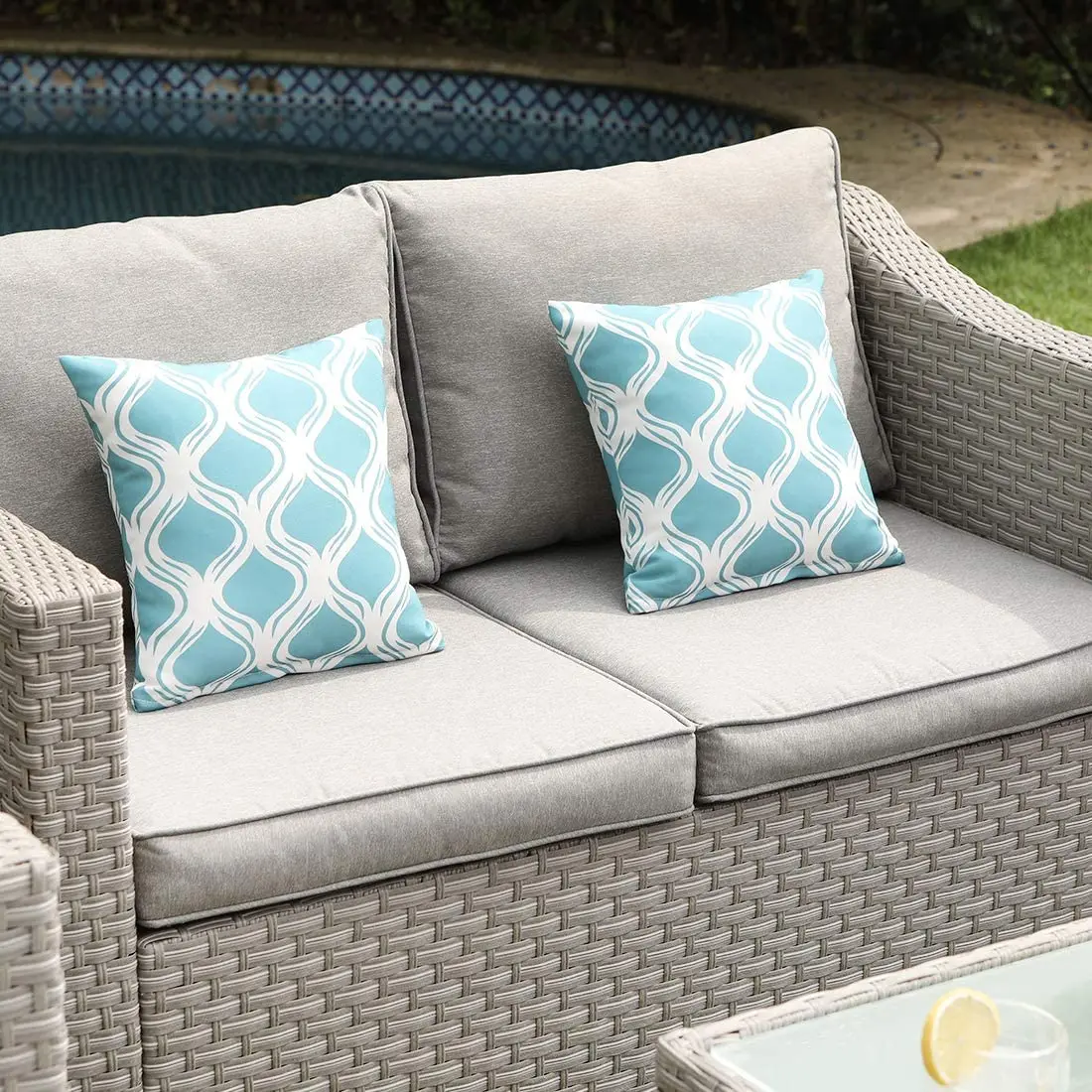 -Outdoor Furniture 5-Piece Wic - Outdoor Furniture With Fire Pit recension och pris