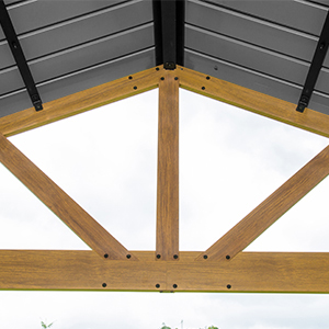 ！@Outdoor Aluminum Frame Gazeb - Outdoor Furniture Gazebo recension och pris